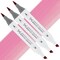 Artfinity Sketch Marker Sets - Set of 3 - Orchid RV1-2, Vibrant, Professional, Dye-Based Alcohol Markers for Artists, Drawing, Travel, & More